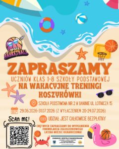 Read more about the article Wakacyjne treningi koszykówki z Space Basketball!